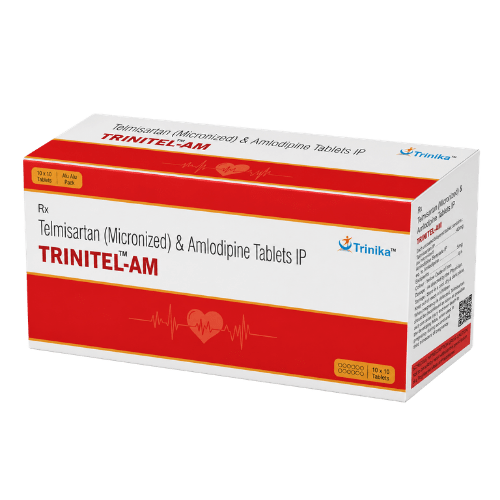 TRINITEL-AM : Telmisartan (Micronized) & Amlodipine Tablets IP